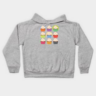 Sweet cupcakes Kids Hoodie